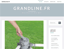Tablet Screenshot of grandline.fr